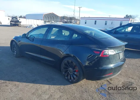 2022 Tesla Model 3 Performance Dual Motor All-Wheel Drive из США, поврежденный, VIN 5YJ3E1EC4NF253984